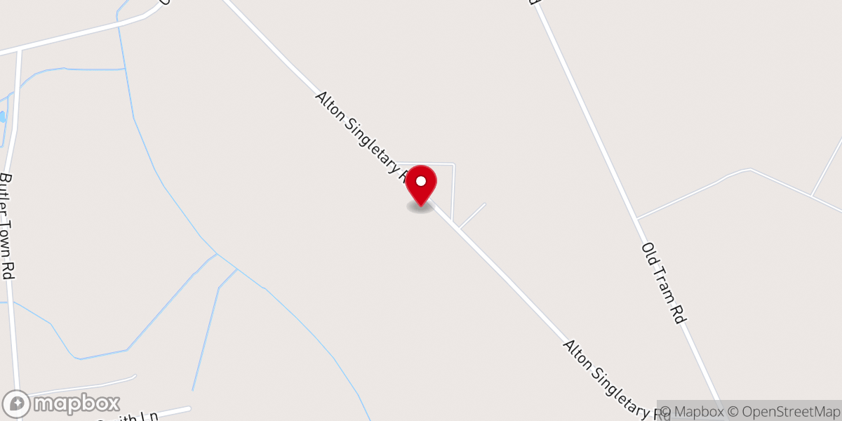 Map showing location of Faith Holiness Church