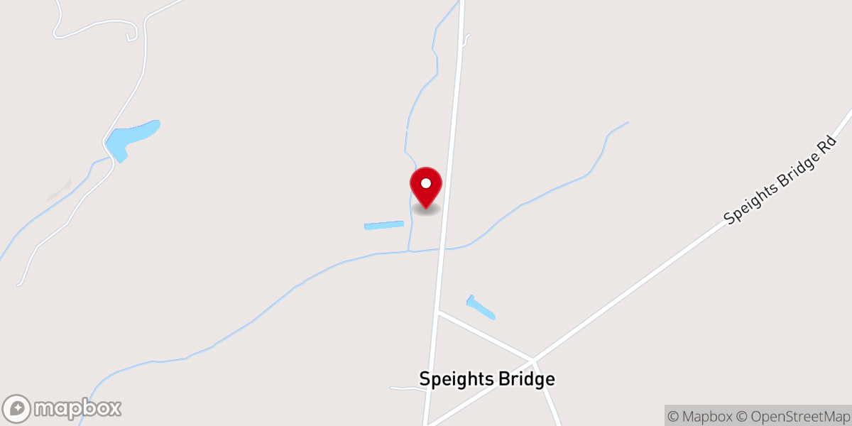 Map showing location of Tabernacle United Methodist Church