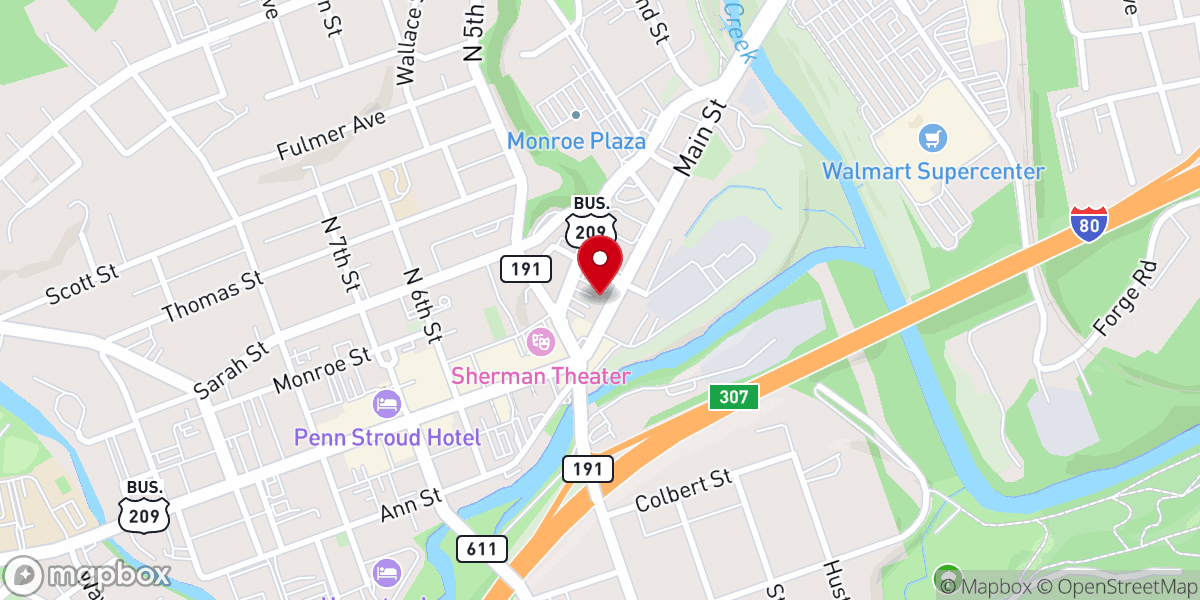 Map showing location of Reclaimed For Christ Ministries