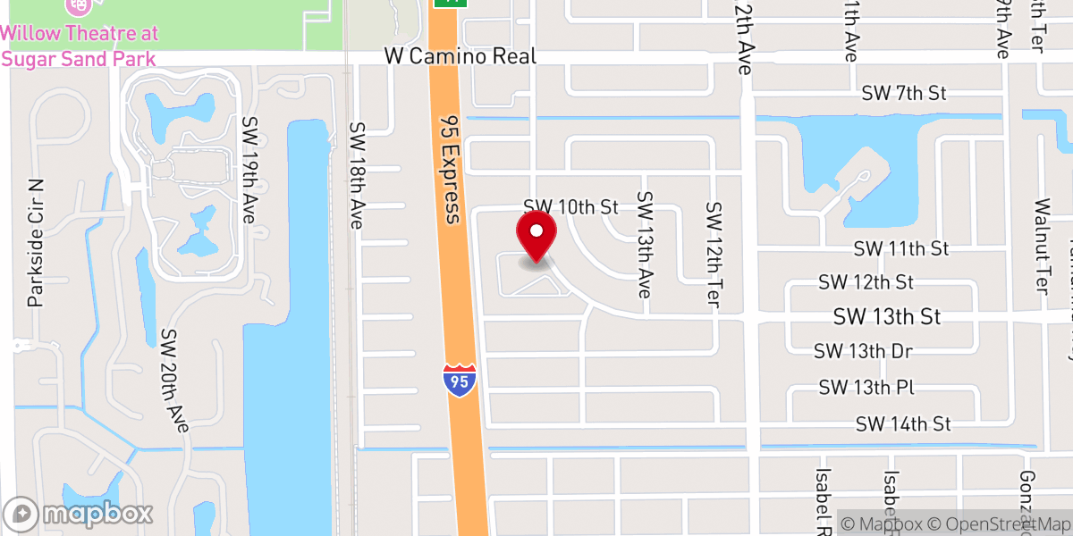 Map showing location of Saint Luke American Coptic Orthodox Church