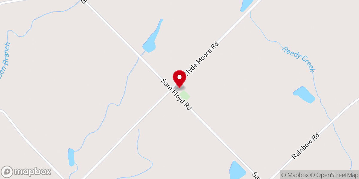 Map showing location of ElSharath Baptist Church