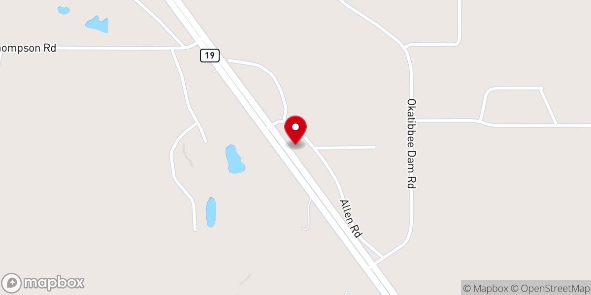 Map showing location of Free NDeed Ministries