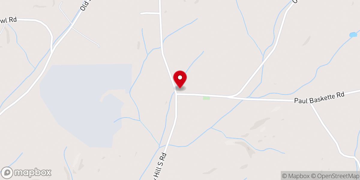 Map showing location of Dixon Chapel of God