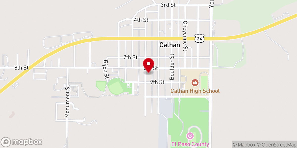 Map showing location of Saint Michael Catholic Church