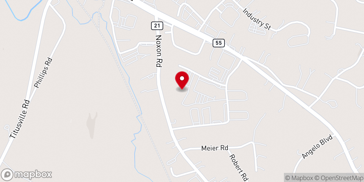 Map showing location of Calvary Chapel of the Hudson Valley