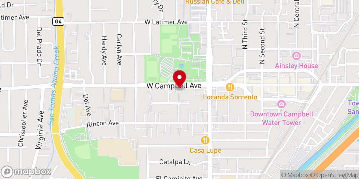 Map showing location of Di Zang Compassion and Vows Foundation USA