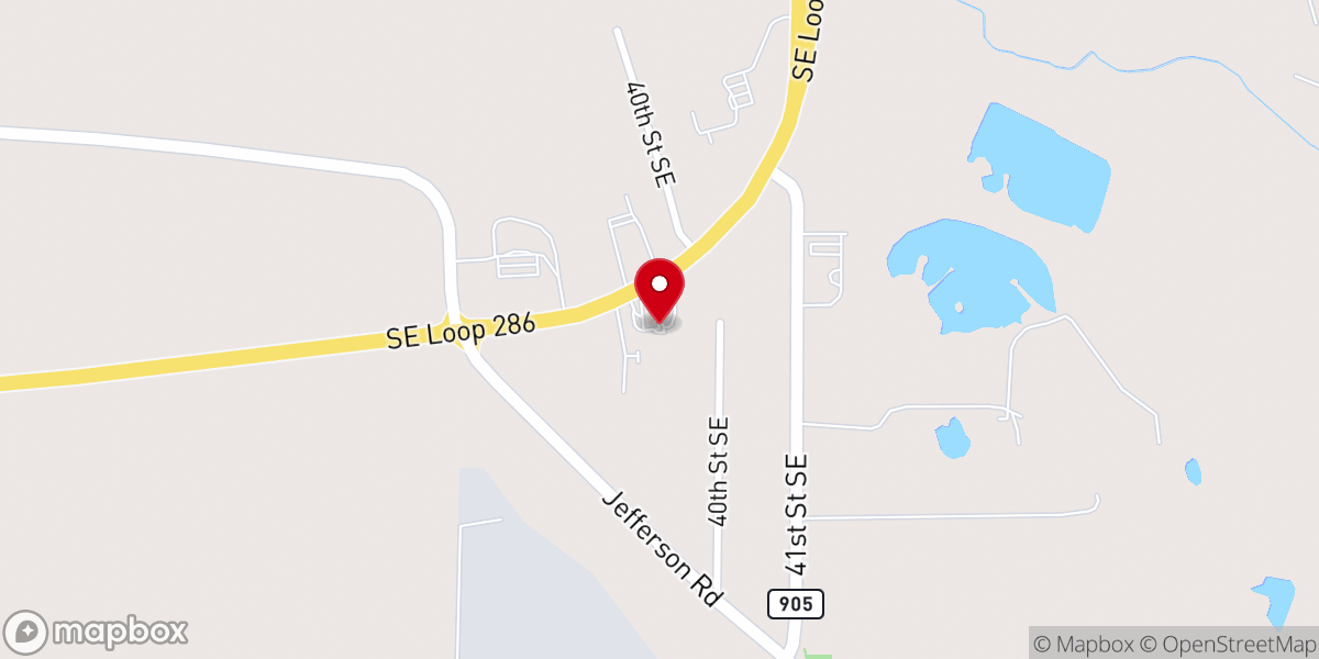 Map showing location of Freedom Church