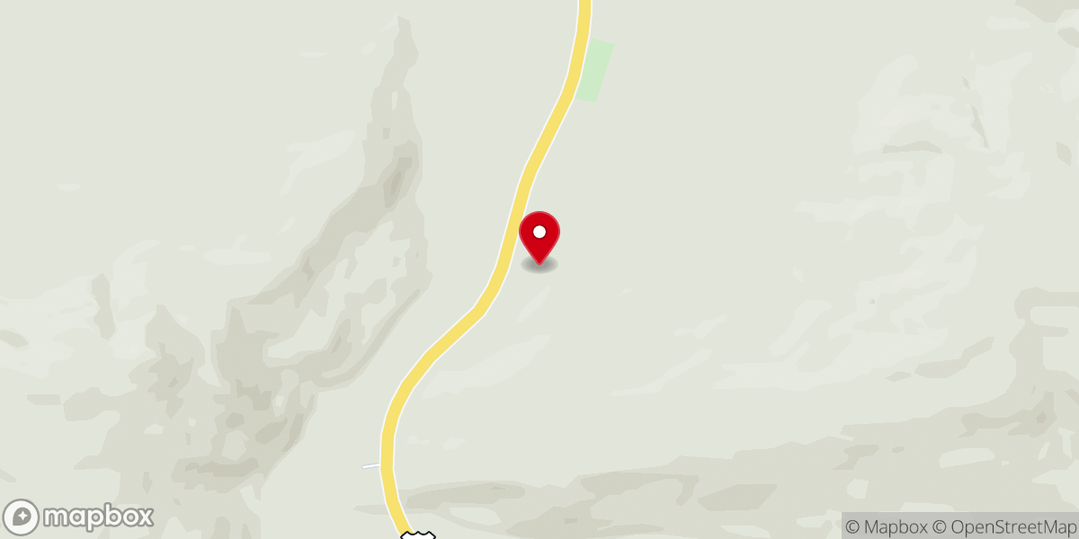 Map showing location of Sacred Pines