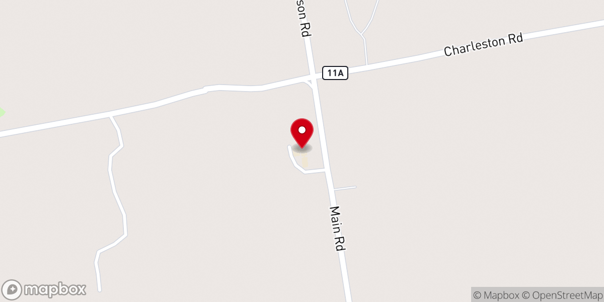 Map showing location of Faith Bible College International
