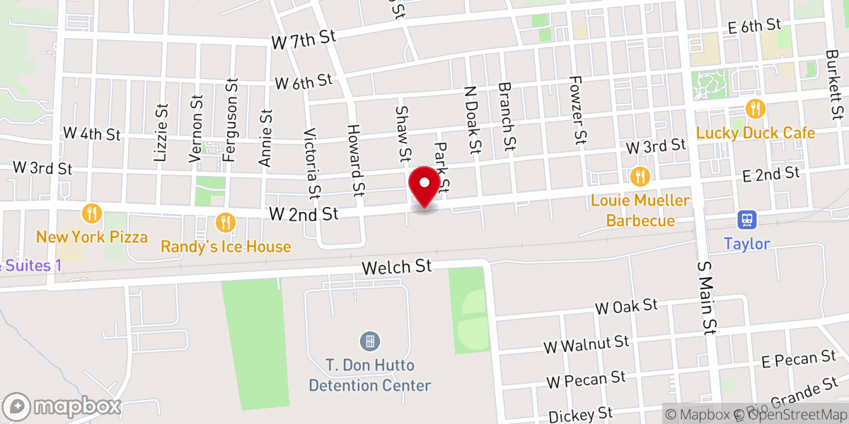 Map showing location of First Beginning Christian Ministry