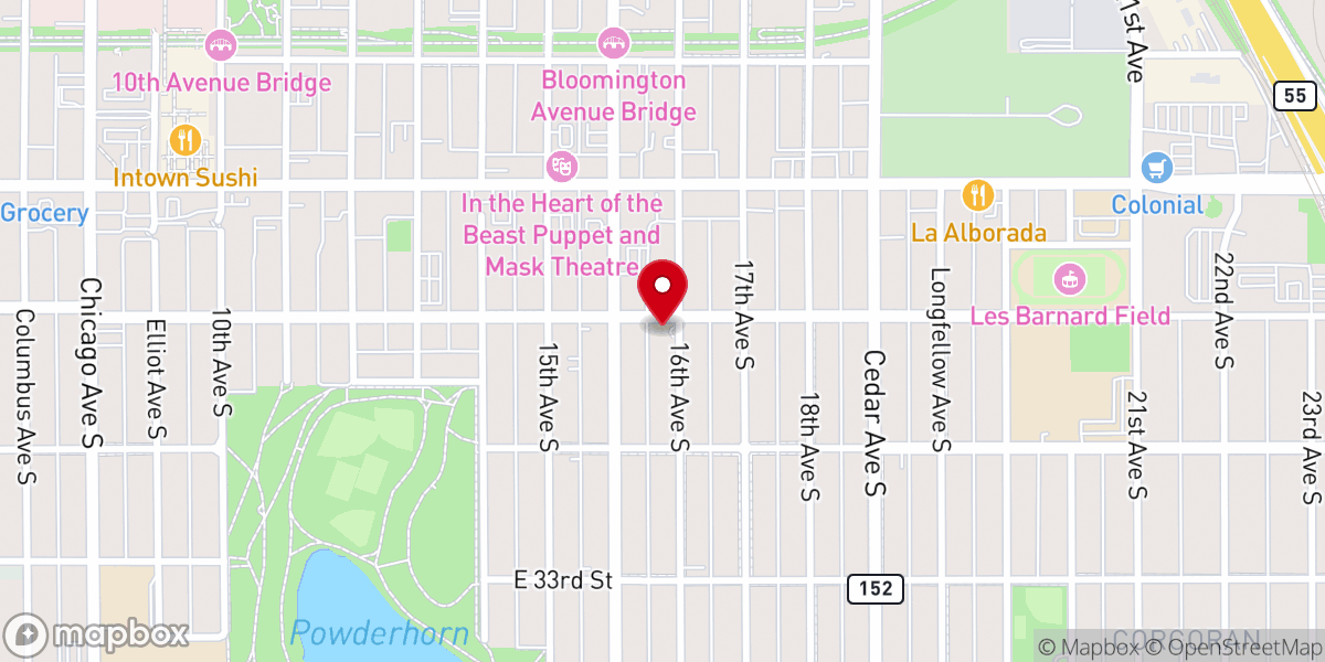 Map showing location of New City Church