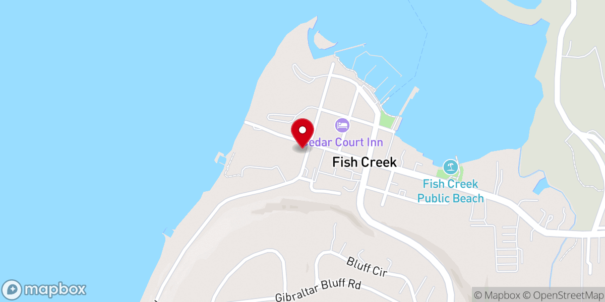 Map showing location of Church of the Atonement (Summer Chapel)