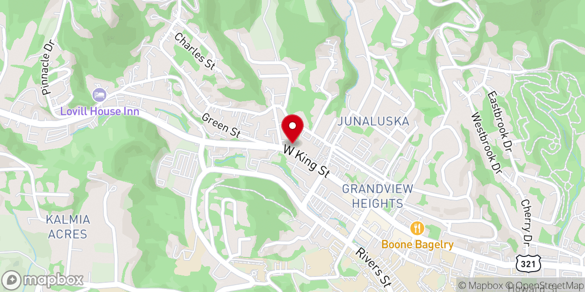 Map showing location of Christ the King (Church Office)