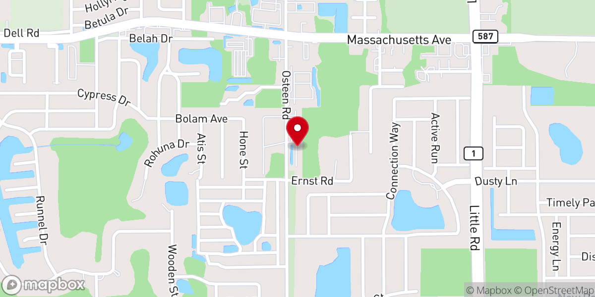 Map showing location of Mitchell and Sons Roofing