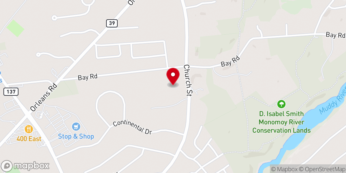 Map showing location of Cape Homesteads