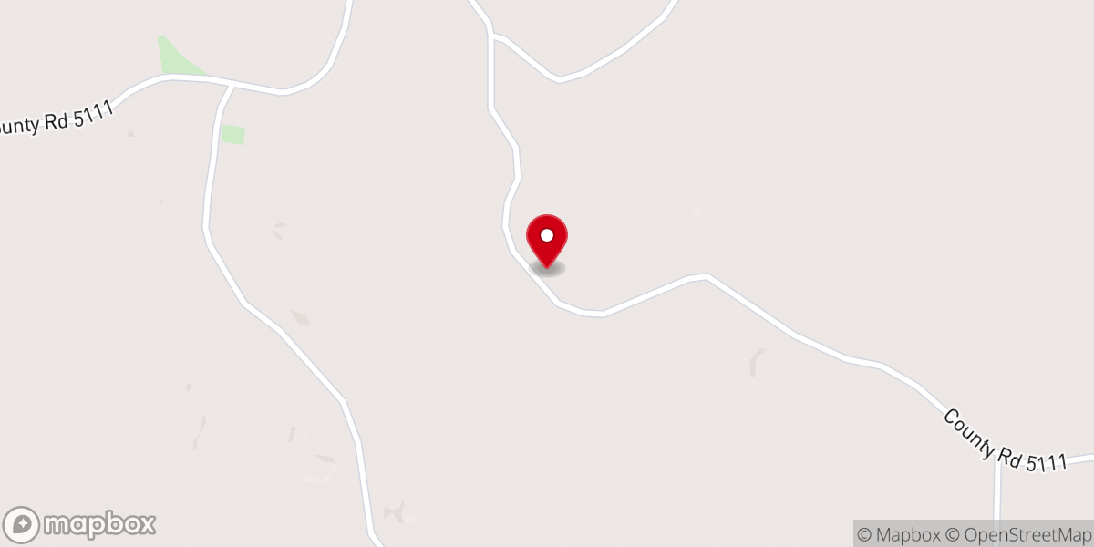 Map showing location of Hopewell Primitive Church