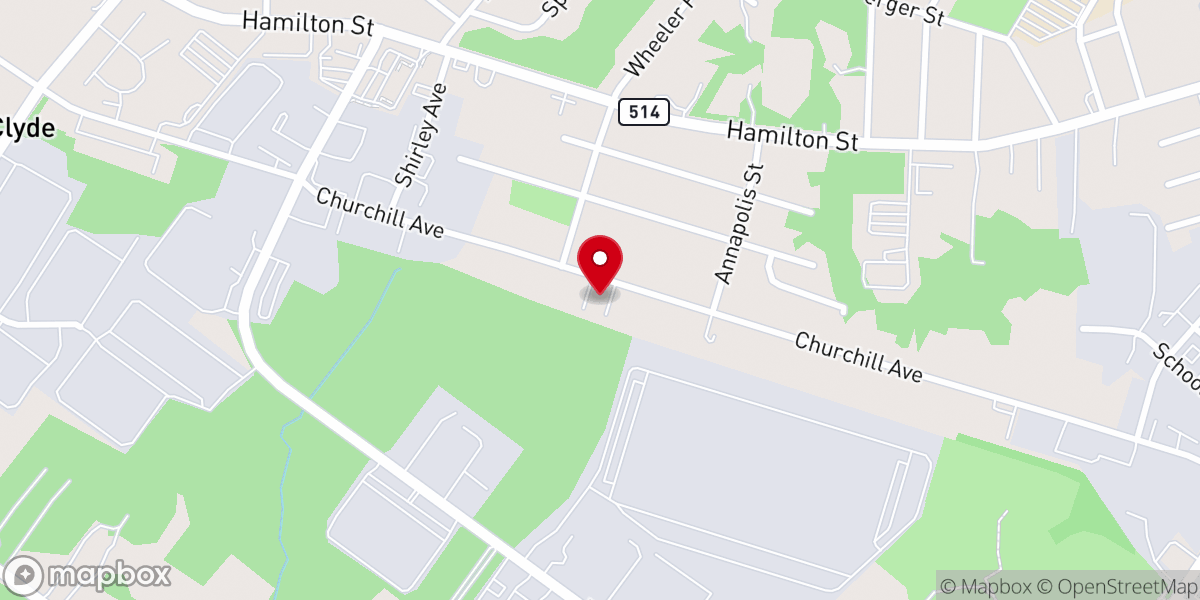 Map showing location of Triumphant Community Church of Jesus Christ