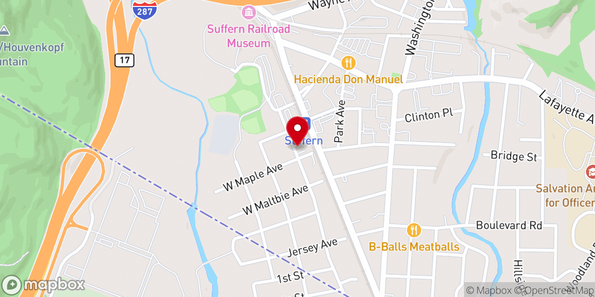 Map showing location of Iglesia Cristiana La Nueva Jerusalen Inc