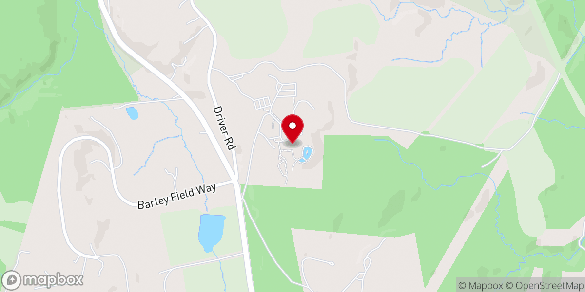 Map showing location of Bon Secours Retreat & Conference Center