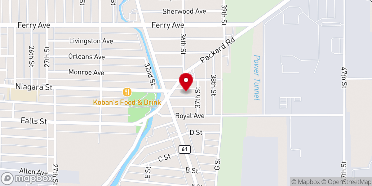 Map showing location of Old Pathway Holiness Church