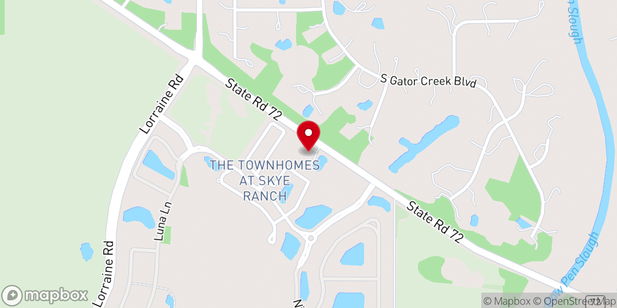 Map showing location of New Creation Church