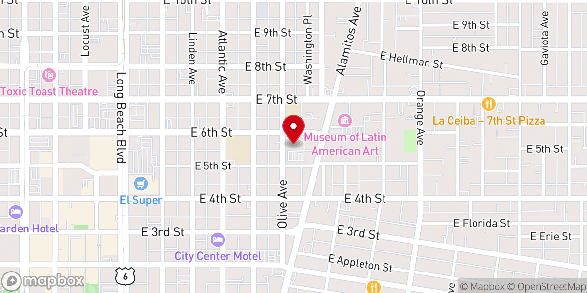Map showing location of St. Anthony's Catholic Shop
