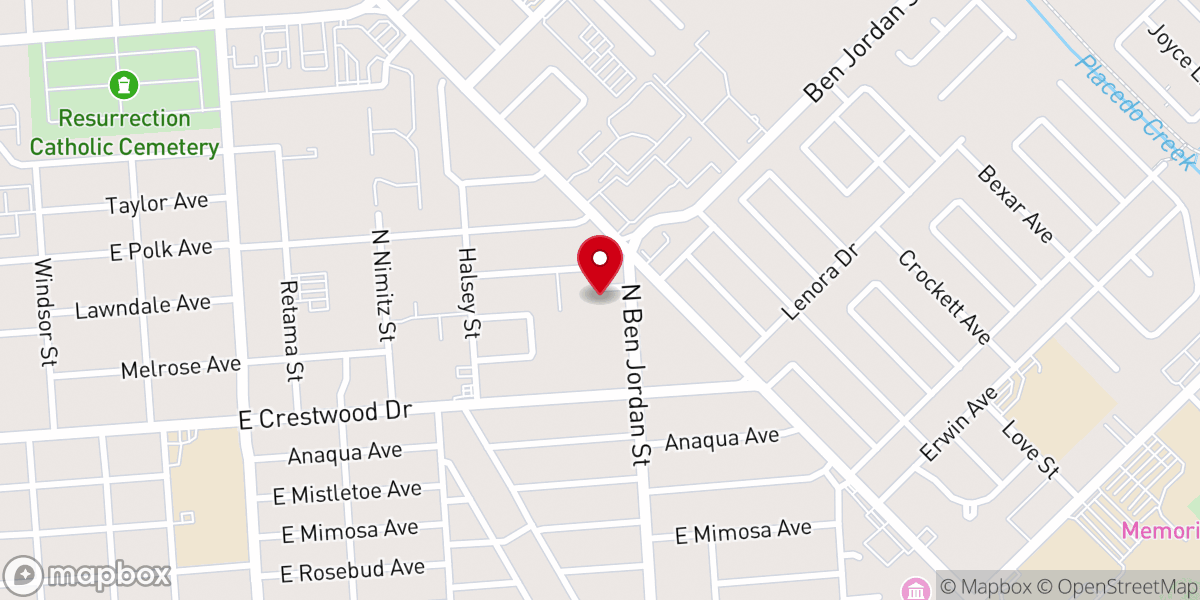 Map showing location of The Door (Christian Fellowship)