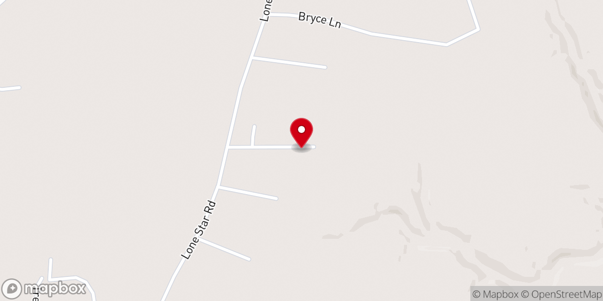 Map showing location of Triple S Christian Ranch