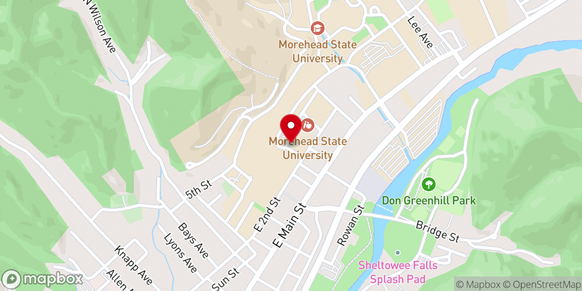 Map showing location of Wesley Foundation