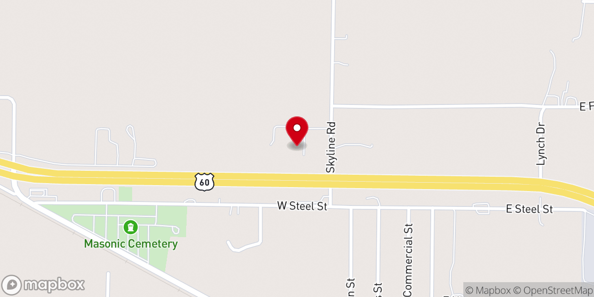 Map showing location of Seymour Life Church