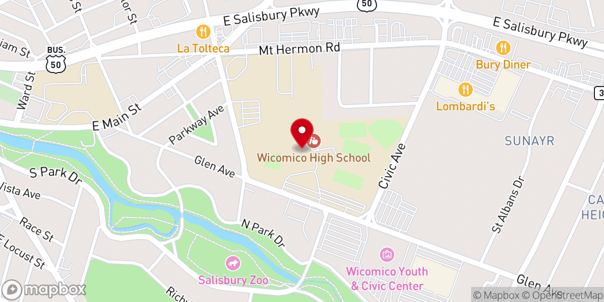 Map showing location of The Well in Salisbury