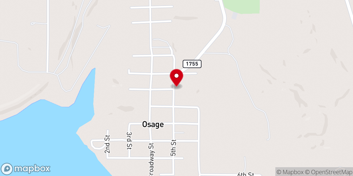 Map showing location of Gospel Lighthouse Church