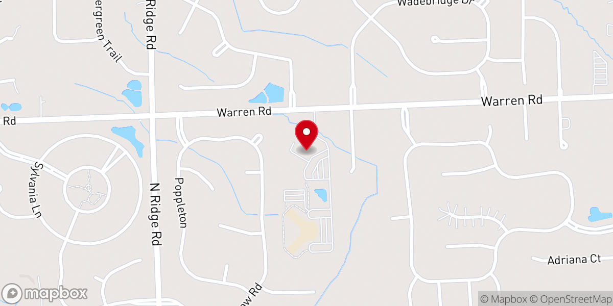 Map showing location of Resurrection Parish