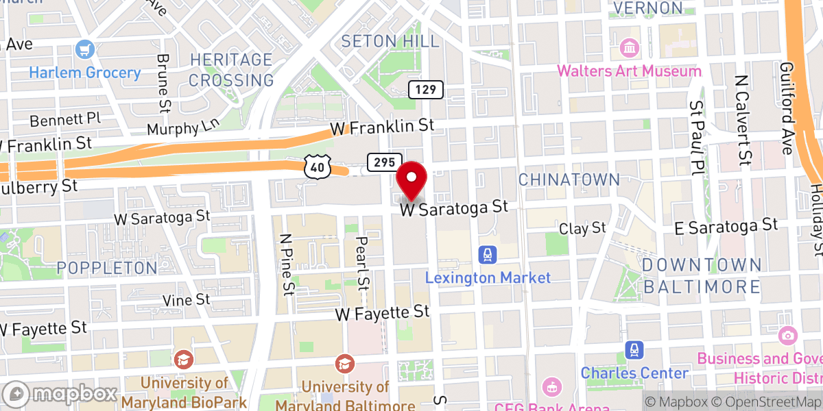 Map showing location of St Jude Shrine