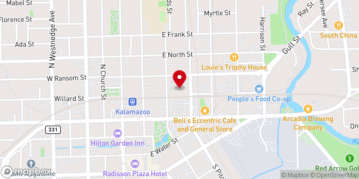 Map showing location of Ministry with Community