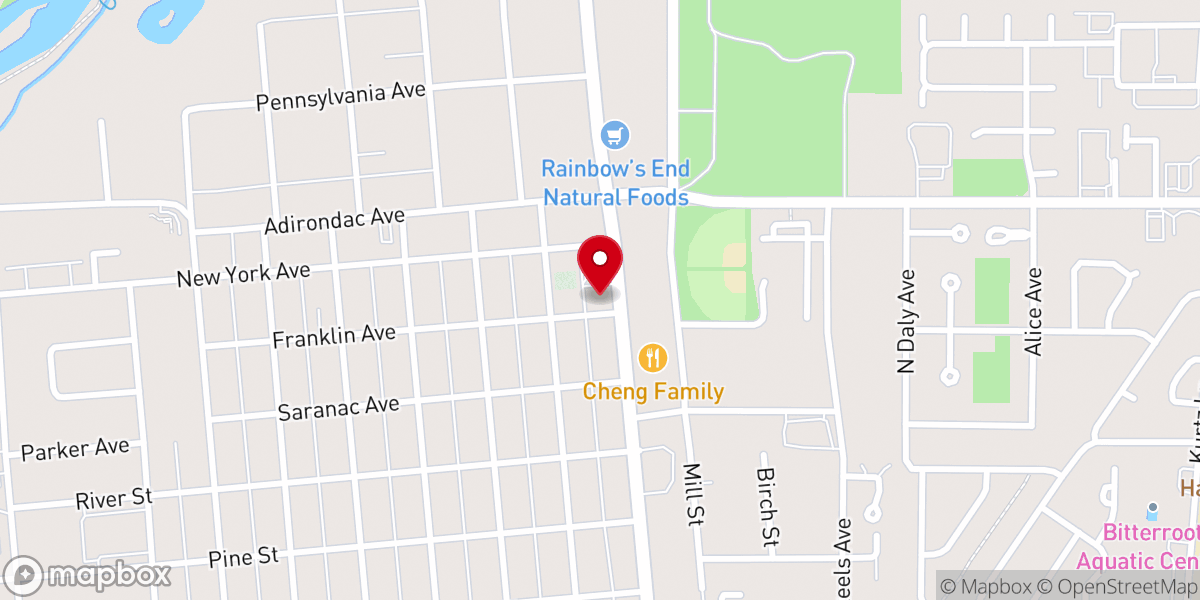 Map showing location of Papa Murphy's | Take 'N' Bake Pizza