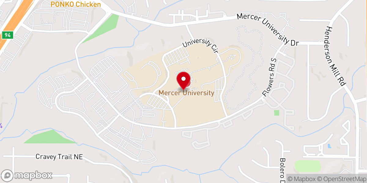 Map showing location of Fellowship Theological Institute