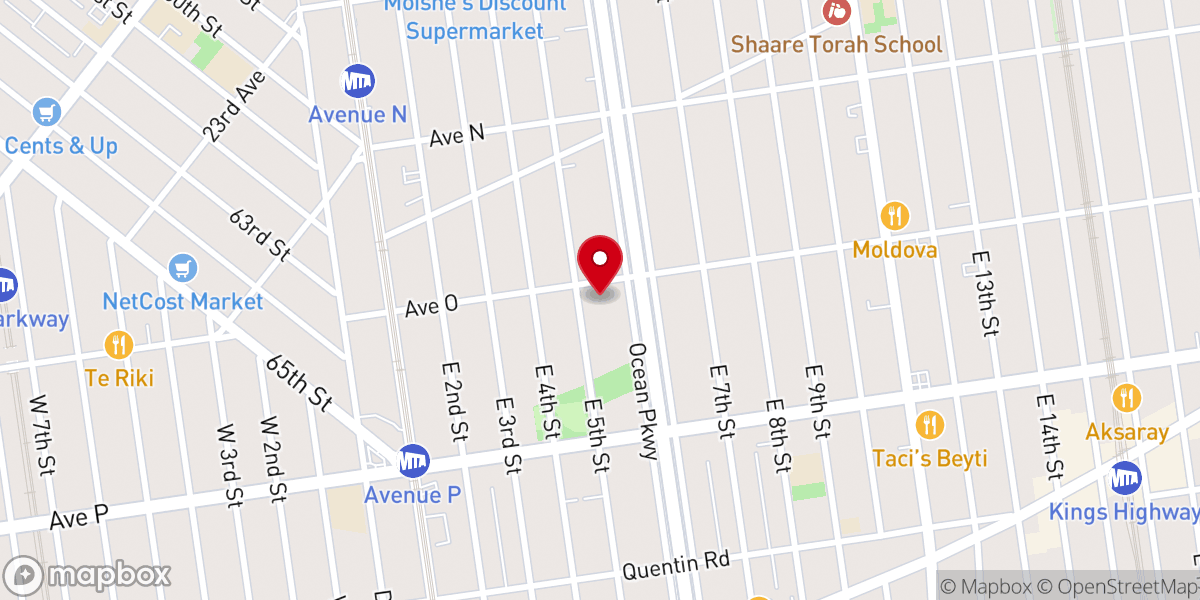 Map showing location of Jesus Christ of Nazareth Ministries