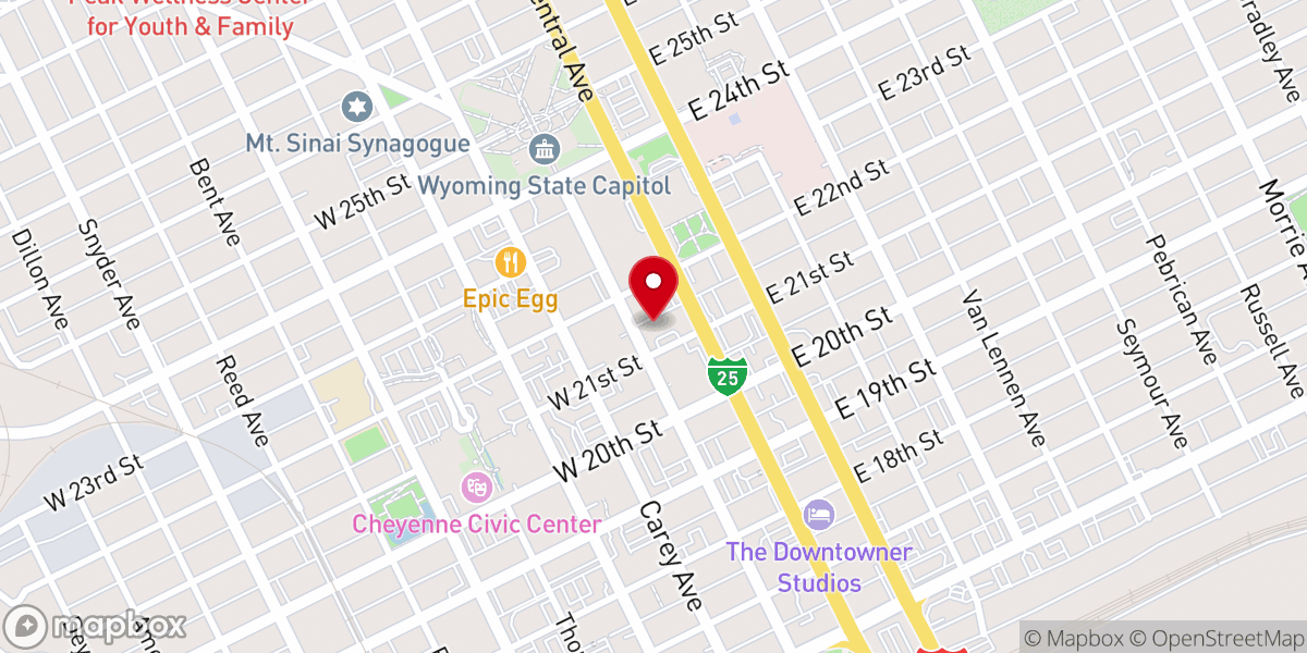 Map showing location of Cathedral of St. Mary
