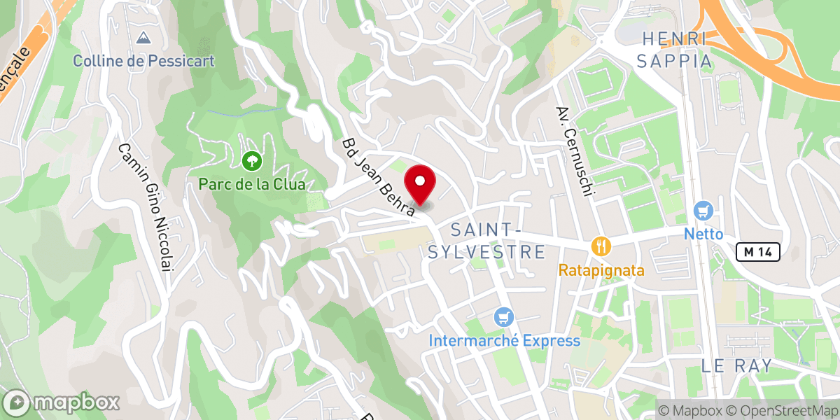 Map showing location of Paroisse Saint Francois d'Assise