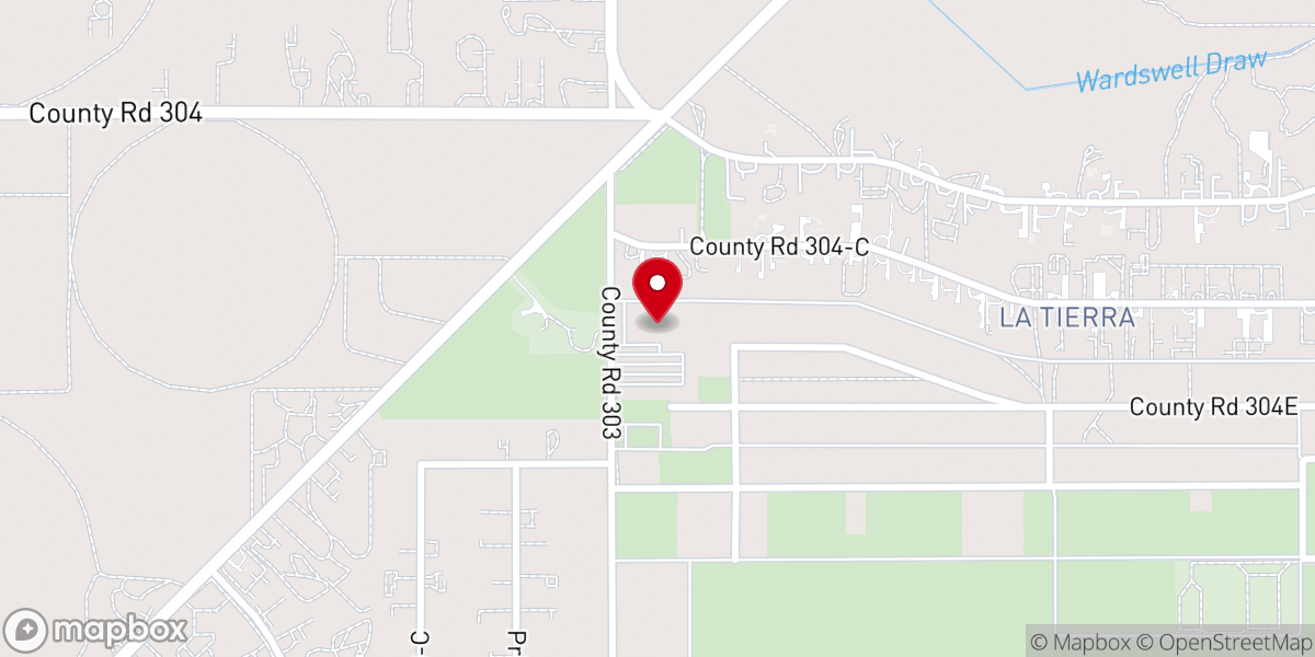 Map showing location of Community Church of Seminole