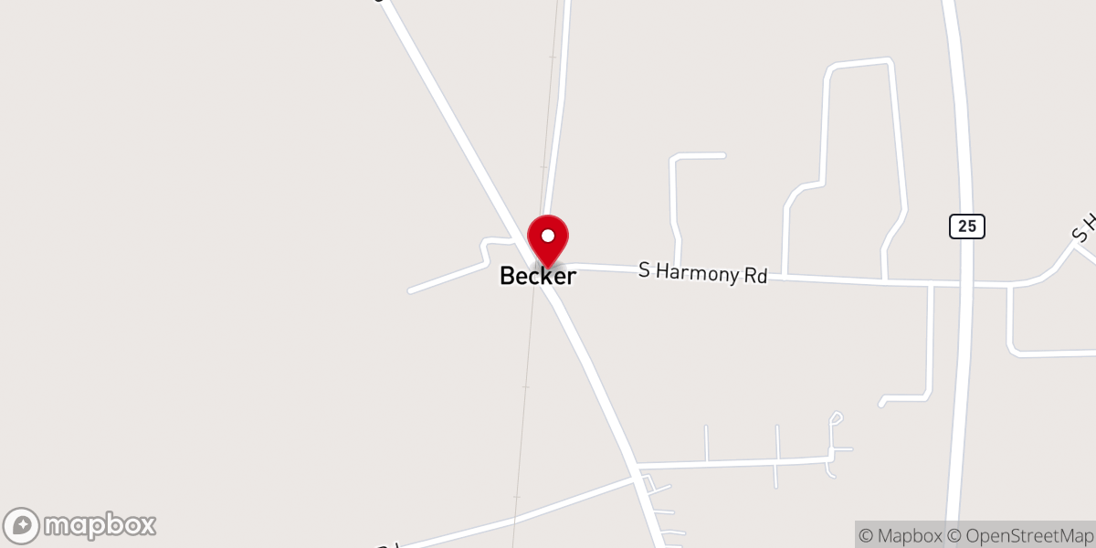 Map showing location of Greenbrier United Methodist Church