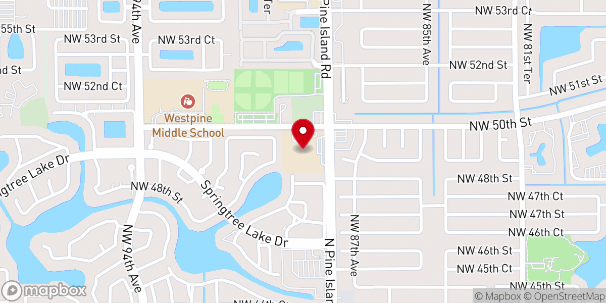 Map showing location of Greater Life Apostolic Ministries