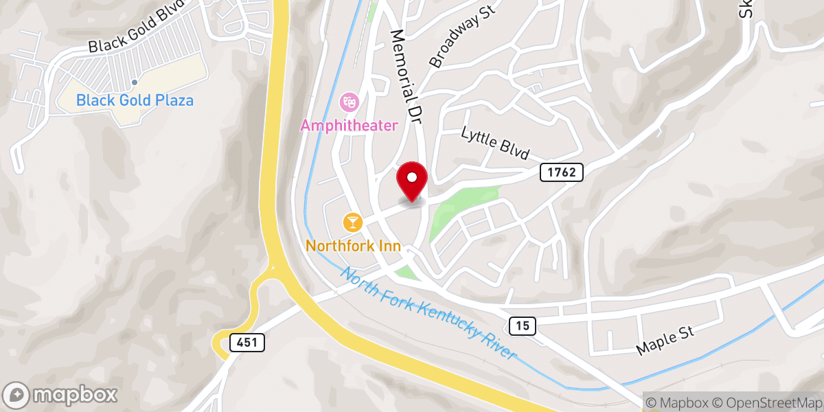 Map showing location of CommonBond Christian Fellowship Ministries