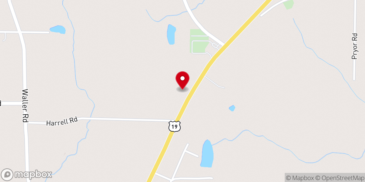 Map showing location of Calvary Lighthouse Church
