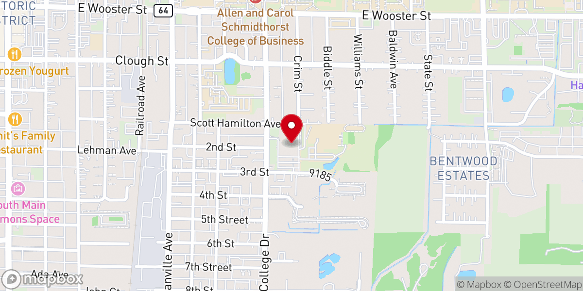 Map showing location of St. Mark's Lutheran Academy - Montessori Preschool and Child Care