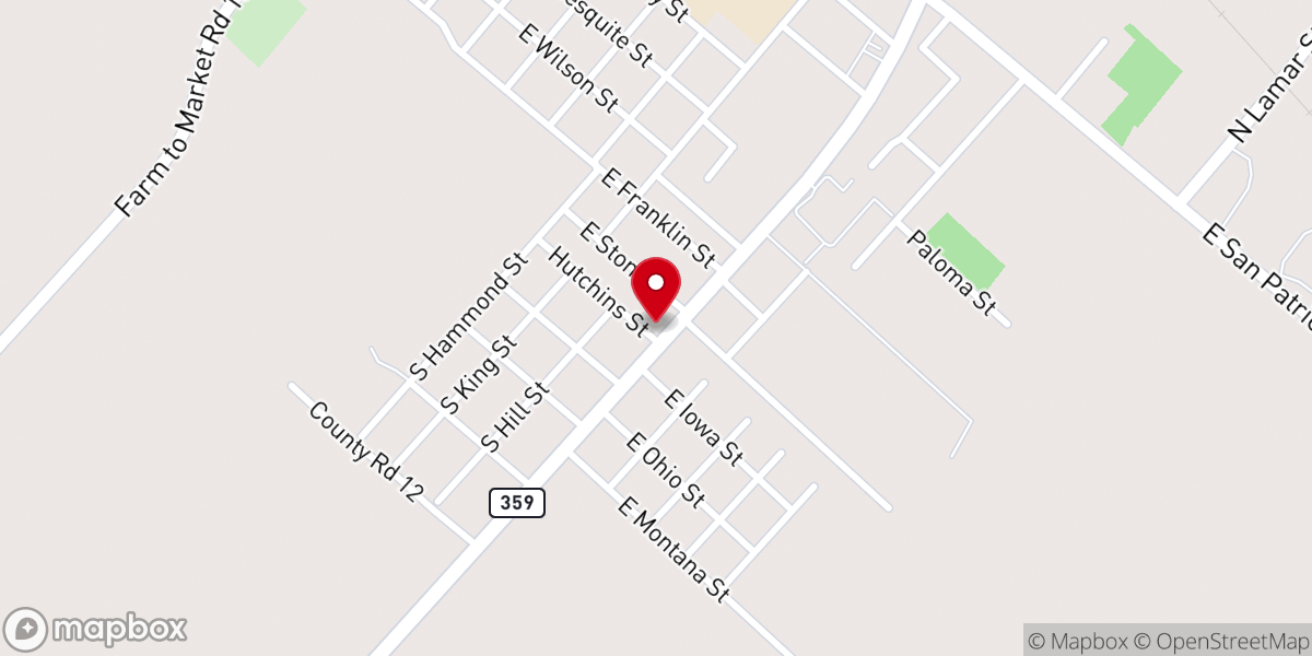 Map showing location of Overcomers 359 Church