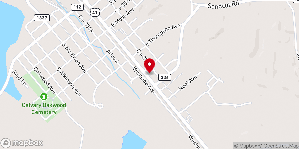 Map showing location of House of Light