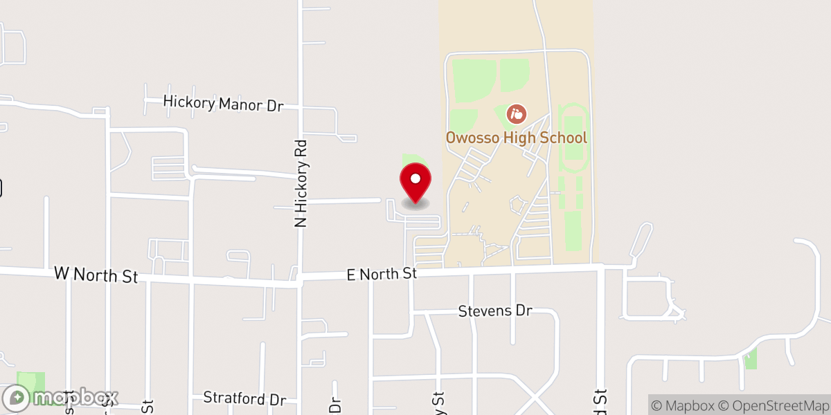 Map showing location of First Church of Christ