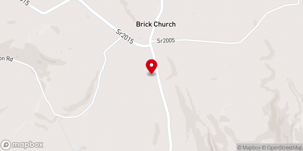 Map showing location of St Michael's Lutheran Church